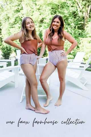 Our Faux Farmhouse x Coral Reef Swim