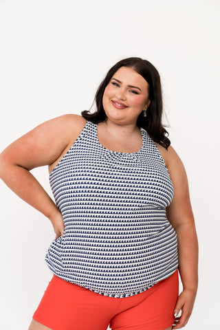 Bon Voyage Bottom | Nautical Red