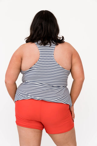 Bon Voyage Bottom | Nautical Red