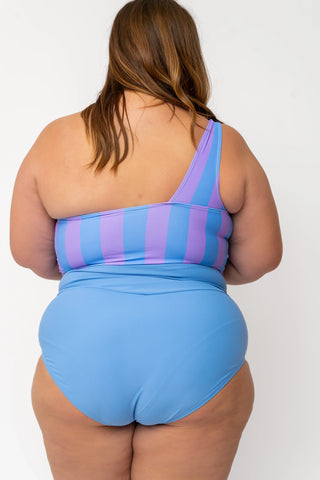 Tide Top | Purple & Blue Stripe
