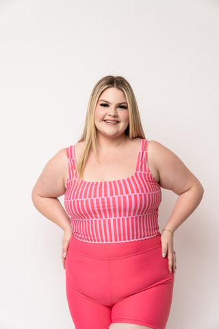 Coast Top | Pink Stripe