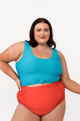 Sun Baked Bottom | Nautical Red