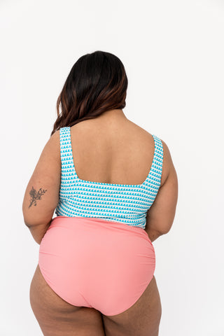 High Rise Barefoot Bottom | Pink Pearl