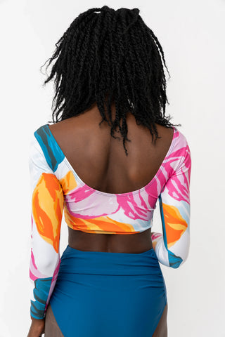 Surfer Top | Floral Fusion