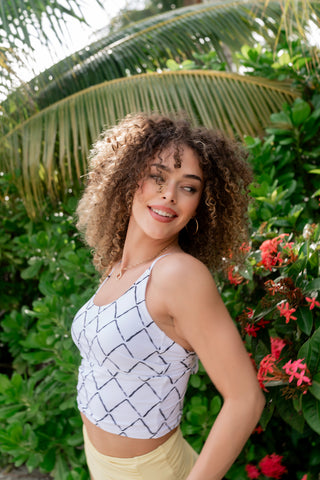 Centara Top | White Diamond | Final Sale