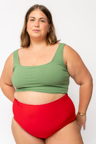 Leisure Reversible Bottom | Strawberry Check