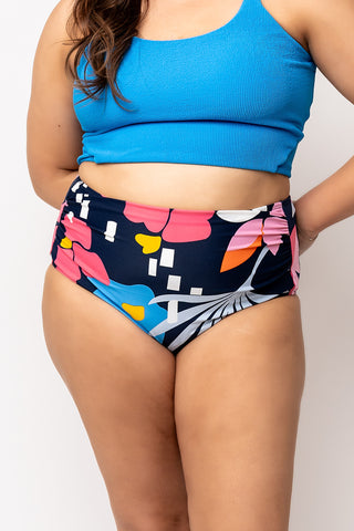 Barefoot Bottom | Blue Wave Floral