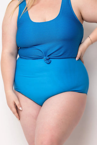 Leisure Reversible Bottom | Blue Check