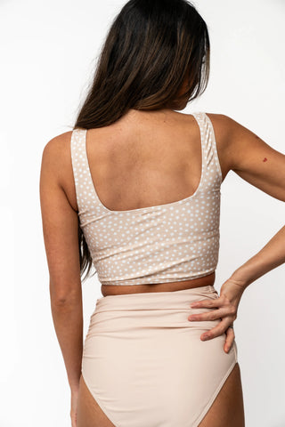 High Rise Barefoot Bottom | Coconut