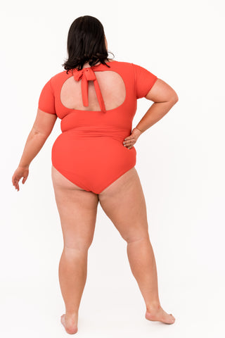 Kirra One Piece | Nautical Red