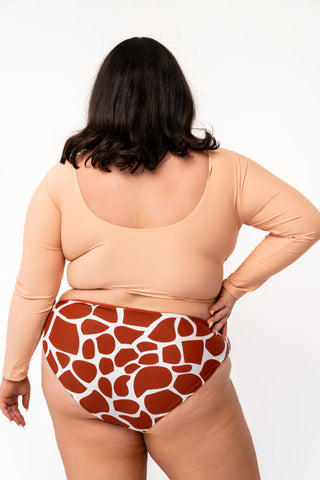 Breeze Reversible Bottoms | Giraffe & Sienna | Final Sale