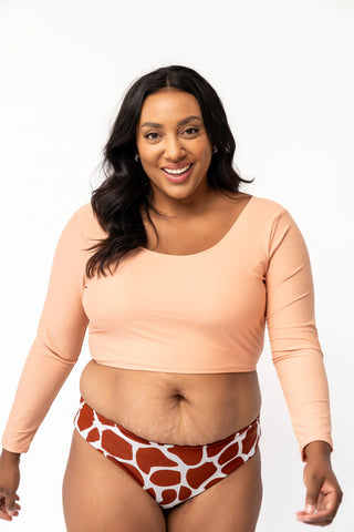 Breeze Reversible Bottoms | Giraffe & Sienna | Final Sale