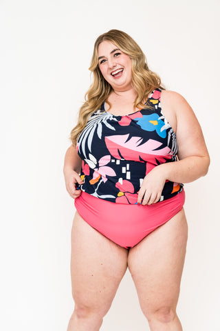 Chase Top | Blue Wave Floral