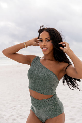 Tide Top | Emerald Shimmer