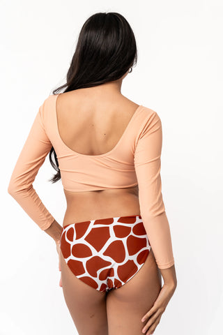 Breeze Reversible Bottoms | Giraffe & Sienna | Final Sale