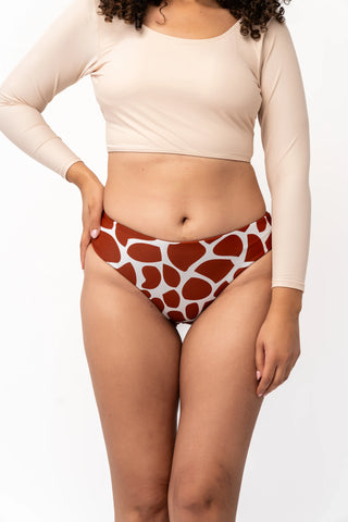 Breeze Reversible Bottoms | Giraffe & Sienna | Final Sale