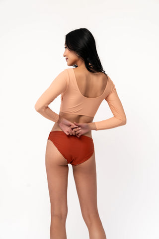 Breeze Reversible Bottoms | Giraffe & Sienna | Final Sale