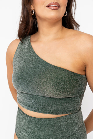 Tide Top | Emerald Shimmer