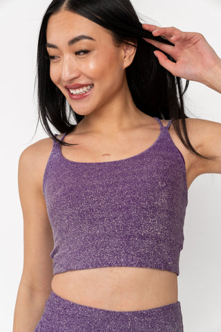 Destination Top | Purple Shimmer