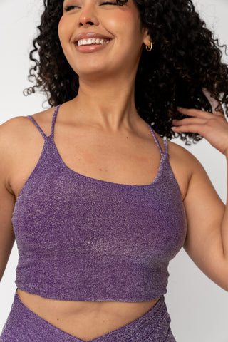 Destination Top | Purple Shimmer