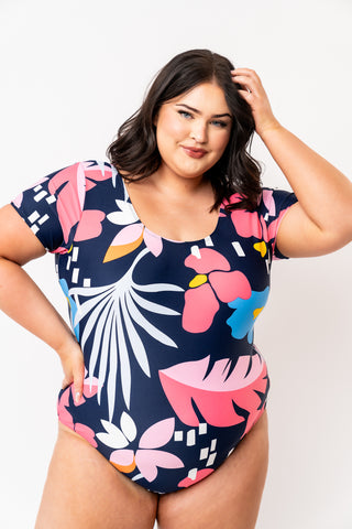Kirra One Piece | Blue Wave Floral