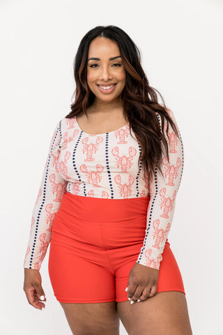 Bon Voyage Bottom | Nautical Red