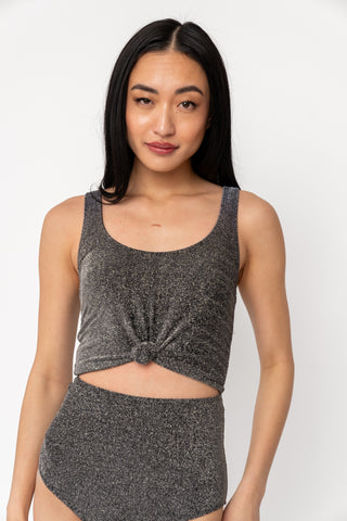 Traveler Top | Black Shimmer