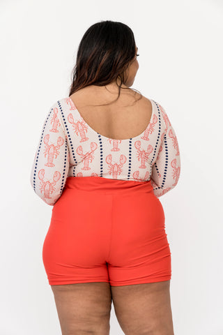 Bon Voyage Bottom | Nautical Red