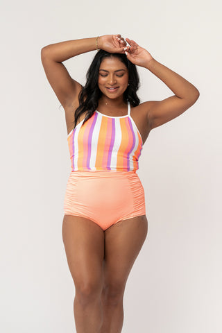 Sun Kissed Top | Sherbet Stripe