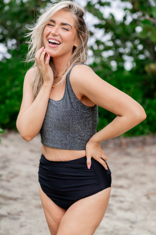 Coast Top | Black Shimmer