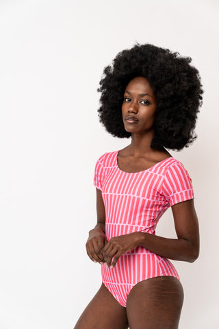 Kirra One Piece | Pink Stripe