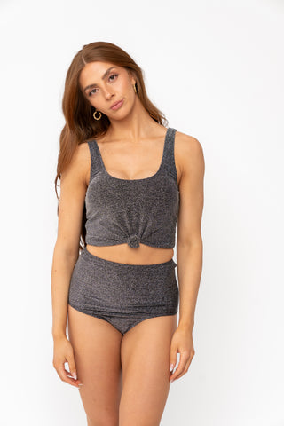 Traveler Top | Black Shimmer