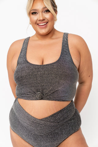 Traveler Top | Black Shimmer