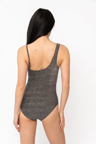 Ripple One Piece | Black Shimmer