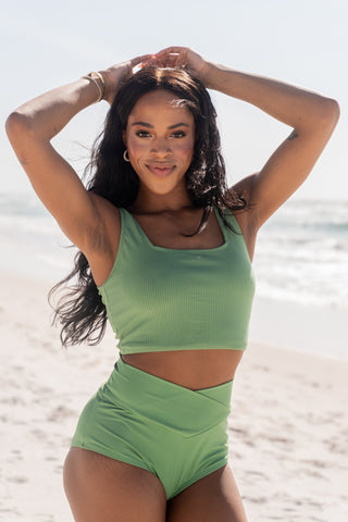 Vacationer Bottom | Dark Sage