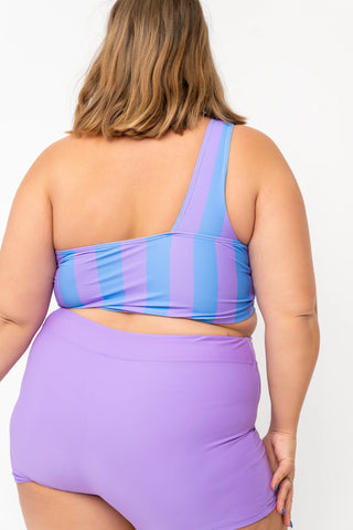 Tide Top | Purple & Blue Stripe