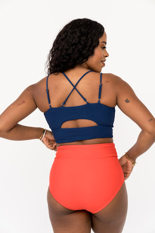 Vacationer Bottom | Nautical Red