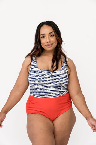 Coast Top | Navy Wave