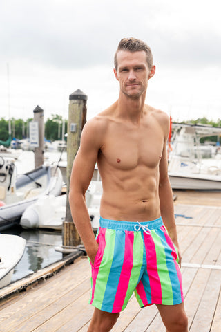 Hang Ten Men's Shorts | Endless Summer Stripe