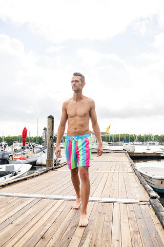 Hang Ten Men's Shorts | Endless Summer Stripe