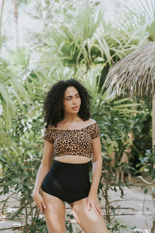 Mo'orea Top | Leopard Print