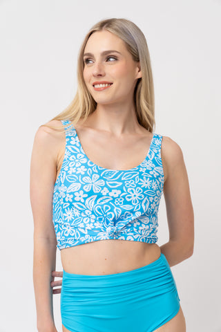 Traveler Top | Summer Sky Floral