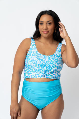 Traveler Top | Summer Sky Floral