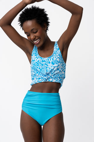 Traveler Top | Summer Sky Floral