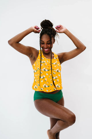 The Chase Top | Mango Floral | Final Sale
