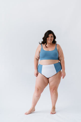 Salty Air Top | Surface Blue