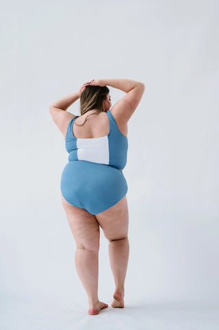 Island Colorblock Top | Surface Blue | Final Sale