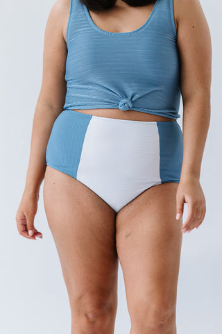Island Colorblock Bottom | Surface Blue