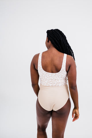 Traveler Top | Tan Floral | Final Sale