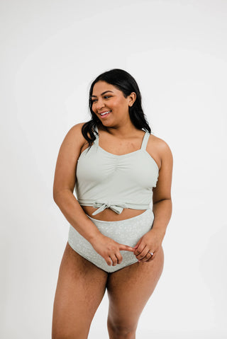Stay-Cation Top | Sage | Final Sale